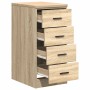 Armario de almacenamiento para garaje Roble Sonoma 40x51x85 cm de , Armarios industriales - Ref: Foro24-860591, Precio: 88,54...