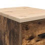 Armario de almacenamiento para garaje roble ahumado 40x51x85 cm de , Armarios industriales - Ref: Foro24-860593, Precio: 77,3...