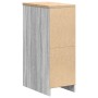 Armario de garaje de madera maciza pino gris Sonoma 30x51x85 cm de , Armarios industriales - Ref: Foro24-860585, Precio: 81,4...