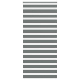 Estor cebra gris oscuro tejido ancho 105,9 cm poliéster de , Persianas y estores - Ref: Foro24-4014159, Precio: 32,02 €, Desc...