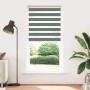 Estor cebra gris oscuro tejido ancho 105,9 cm poliéster de , Persianas y estores - Ref: Foro24-4014159, Precio: 32,02 €, Desc...
