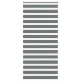 Estor cebra gris oscuro tejido ancho 100,9 cm poliéster de , Persianas y estores - Ref: Foro24-4014184, Precio: 33,32 €, Desc...