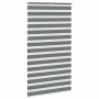 Estor cebra gris oscuro tejido ancho 130,9 cm poliéster de , Persianas y estores - Ref: Foro24-4014190, Precio: 31,17 €, Desc...