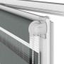 Estor cebra gris oscuro tejido ancho 140,9 cm poliéster de , Persianas y estores - Ref: Foro24-4014192, Precio: 32,37 €, Desc...
