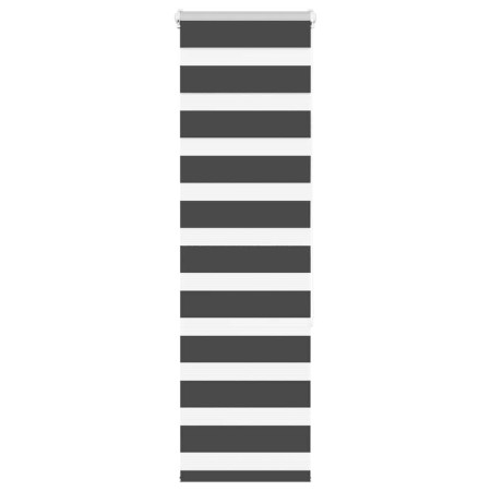 Estor cebra negro 40x150 cm tejido ancho 35,9 cm poliéster de , Persianas y estores - Ref: Foro24-4014223, Precio: 15,27 €, D...