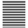 Estor cebra negro 125x100 cm tejido ancho 120,9 cm poliéster de , Persianas y estores - Ref: Foro24-4014214, Precio: 22,76 €,...