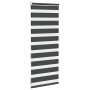 Estor cebra negro 65x100 cm tejido ancho 60,9 cm poliéster de , Persianas y estores - Ref: Foro24-4014202, Precio: 19,67 €, D...