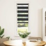 Estor cebra negro 55x100 cm tejido ancho 50,9 cm poliéster de , Persianas y estores - Ref: Foro24-4014200, Precio: 19,03 €, D...