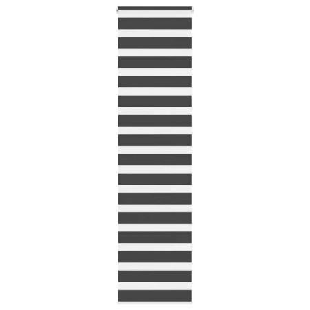 Estor cebra negro 65x230 cm tejido ancho 60,9 cm poliéster de , Persianas y estores - Ref: Foro24-4014280, Precio: 25,07 €, D...