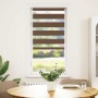 Estor cebra marrón 60x100 cm tejido ancho 55,9 cm poliéster de , Persianas y estores - Ref: Foro24-4014305, Precio: 19,03 €, ...