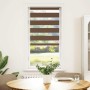 Estor cebra marrón 55x150 cm tejido ancho 50,9 cm poliéster de , Persianas y estores - Ref: Foro24-4014330, Precio: 19,86 €, ...