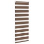 Estor cebra marrón 55x150 cm tejido ancho 50,9 cm poliéster de , Persianas y estores - Ref: Foro24-4014330, Precio: 19,86 €, ...
