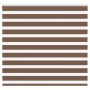 Estor cebra marrón 155x100 cm tejido ancho 150,9 cm poliéster de , Persianas y estores - Ref: Foro24-4014324, Precio: 30,90 €...