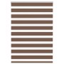 Estor cebra marrón 100x100 cm tejido ancho 95,9 cm poliéster de , Persianas y estores - Ref: Foro24-4014313, Precio: 23,12 €,...