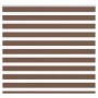 Estor cebra marrón 165x100 cm tejido ancho 160,9 cm poliéster de , Persianas y estores - Ref: Foro24-4014326, Precio: 27,12 €...
