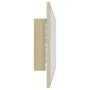 Espejo de baño LED acrílico color roble Sonoma 90x8,5x37 cm de vidaXL, Tocadores de baño - Ref: Foro24-804935, Precio: 47,21 ...