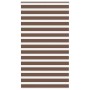 Estor cebra marrón 125x200 cm tejido ancho 120,9 cm poliéster de , Persianas y estores - Ref: Foro24-4014370, Precio: 26,51 €...