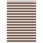Estor cebra marrón 160x230 cm tejido ancho 155,9 cm poliéster de , Persianas y estores - Ref: Foro24-4014403, Precio: 39,37 €...