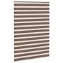 Estor cebra marrón 160x230 cm tejido ancho 155,9 cm poliéster de , Persianas y estores - Ref: Foro24-4014403, Precio: 39,37 €...
