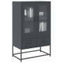 Aparador de acero antracita 68x39x111,5 cm de , Aparadores - Ref: Foro24-853364, Precio: 145,95 €, Descuento: %