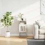 Mesita de noche acero laminado en frío blanco 36x39x78 cm de , Aparadores - Ref: Foro24-853415, Precio: 60,88 €, Descuento: %