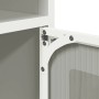 Mesita de noche acero laminado en frío blanco 36x39x78 cm de , Aparadores - Ref: Foro24-853415, Precio: 60,88 €, Descuento: %