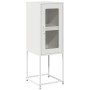 Aparador de acero laminado en frío blanco 36x39x107 cm de , Aparadores - Ref: Foro24-853403, Precio: 70,23 €, Descuento: %