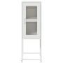 Aparador de acero laminado en frío blanco 36x39x107 cm de , Aparadores - Ref: Foro24-853403, Precio: 70,23 €, Descuento: %