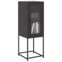 Aparador de acero laminado en frío negro 36x39x107 cm de , Aparadores - Ref: Foro24-853398, Precio: 66,93 €, Descuento: %