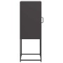 Aparador de acero laminado en frío negro 36x39x107 cm de , Aparadores - Ref: Foro24-853398, Precio: 66,93 €, Descuento: %