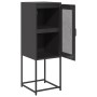 Aparador de acero laminado en frío negro 36x39x107 cm de , Aparadores - Ref: Foro24-853398, Precio: 66,93 €, Descuento: %