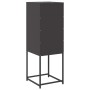 Aparador de acero laminado en frío negro 36x39x107 cm de , Aparadores - Ref: Foro24-853398, Precio: 66,93 €, Descuento: %
