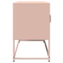 Mueble para TV acero laminado en frío rosa 100,5x39x60,5 cm de , Muebles TV - Ref: Foro24-853339, Precio: 98,88 €, Descuento: %