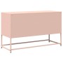 Mueble para TV acero laminado en frío rosa 100,5x39x60,5 cm de , Muebles TV - Ref: Foro24-853339, Precio: 98,88 €, Descuento: %