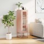 Aparador de acero laminado en frío rosa 36x39x123 cm de , Aparadores - Ref: Foro24-853393, Precio: 96,09 €, Descuento: %