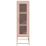 Aparador de acero laminado en frío rosa 36x39x123 cm de , Aparadores - Ref: Foro24-853393, Precio: 96,09 €, Descuento: %