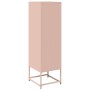 Aparador de acero laminado en frío rosa 36x39x123 cm de , Aparadores - Ref: Foro24-853393, Precio: 96,09 €, Descuento: %