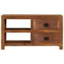 Mesa de centro con 2 cajones madera maciza de mango 90x40x50 cm en Mesas de centro | Comprar online en Foru.es