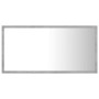 Espejo de baño acrílico gris hormigón 80x8,5x37 cm de vidaXL, Tocadores de baño - Ref: Foro24-804928, Precio: 57,23 €, Descue...