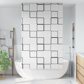 Estor enrollable para ducha tela 130x240 cm ancho 126 cm de , Persianas y estores - Ref: Foro24-4014927, Precio: 16,48 €, Des...