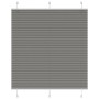 Estor Plisado Antracita 120x100 cm Tela Ancho 119,4cm Poliéster de , Persianas y estores - Ref: Foro24-4015079, Precio: 25,13...