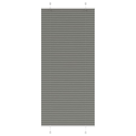 Estor Plisado Antracita 100x200 cm Tela Ancho 99,4 cm Poliéster de , Persianas y estores - Ref: Foro24-4015109, Precio: 26,47...
