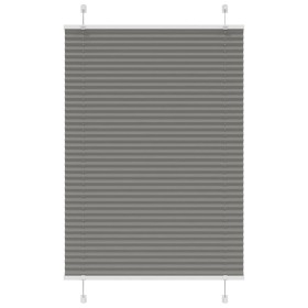 Estor Plisado Antracita 95x150 cm Tela Ancho 94,4 cm Poliéster de , Persianas y estores - Ref: Foro24-4015091, Precio: 20,38 ...