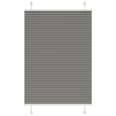 Estor Plisado Antracita 95x150 cm Tela Ancho 94,4 cm Poliéster de , Persianas y estores - Ref: Foro24-4015091, Precio: 20,38 ...