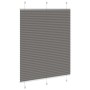Estor Plisado Antracita 105x150 cm Tela Ancho 104,4cm Poliéster de , Persianas y estores - Ref: Foro24-4015093, Precio: 20,03...