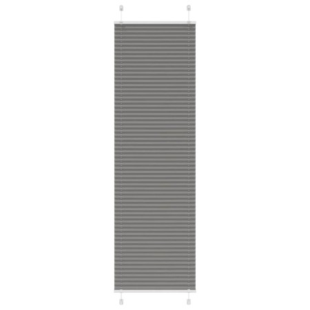 Estor Plisado Antracita 55x200 cm Tela Ancho 54,4 cm Poliéster de , Persianas y estores - Ref: Foro24-4015100, Precio: 19,55 ...