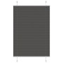 Estor Plisado negro 85x150 cm Tela Ancho 84,4 cm Poliéster de , Persianas y estores - Ref: Foro24-4015140, Precio: 19,65 €, D...