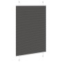 Estor Plisado negro 85x150 cm Tela Ancho 84,4 cm Poliéster de , Persianas y estores - Ref: Foro24-4015140, Precio: 19,65 €, D...