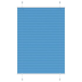 Estor Plisado azul 90x100 cm Tela Ancho 89,4 cm Poliéster de , Persianas y estores - Ref: Foro24-4015175, Precio: 16,93 €, De...