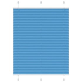 Estor Plisado azul 110x150 cm Tela Ancho 109,4 cm Poliéster de , Persianas y estores - Ref: Foro24-4015196, Precio: 25,54 €, ...